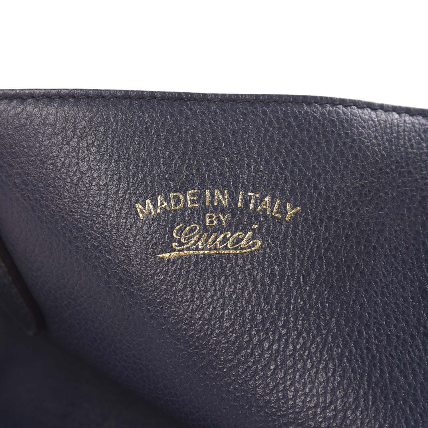 Gucci Dollar Calfskin Medium Swing Tote Marine Deep Cobalt 6 of 16