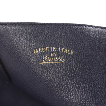 Gucci Dollar Calfskin Medium Swing Tote Marine Deep Cobalt 6 of 16