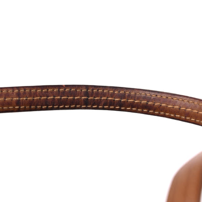 MCM Visetos Medium Liz Reversible Shopper Tote Cognac 18 of 18