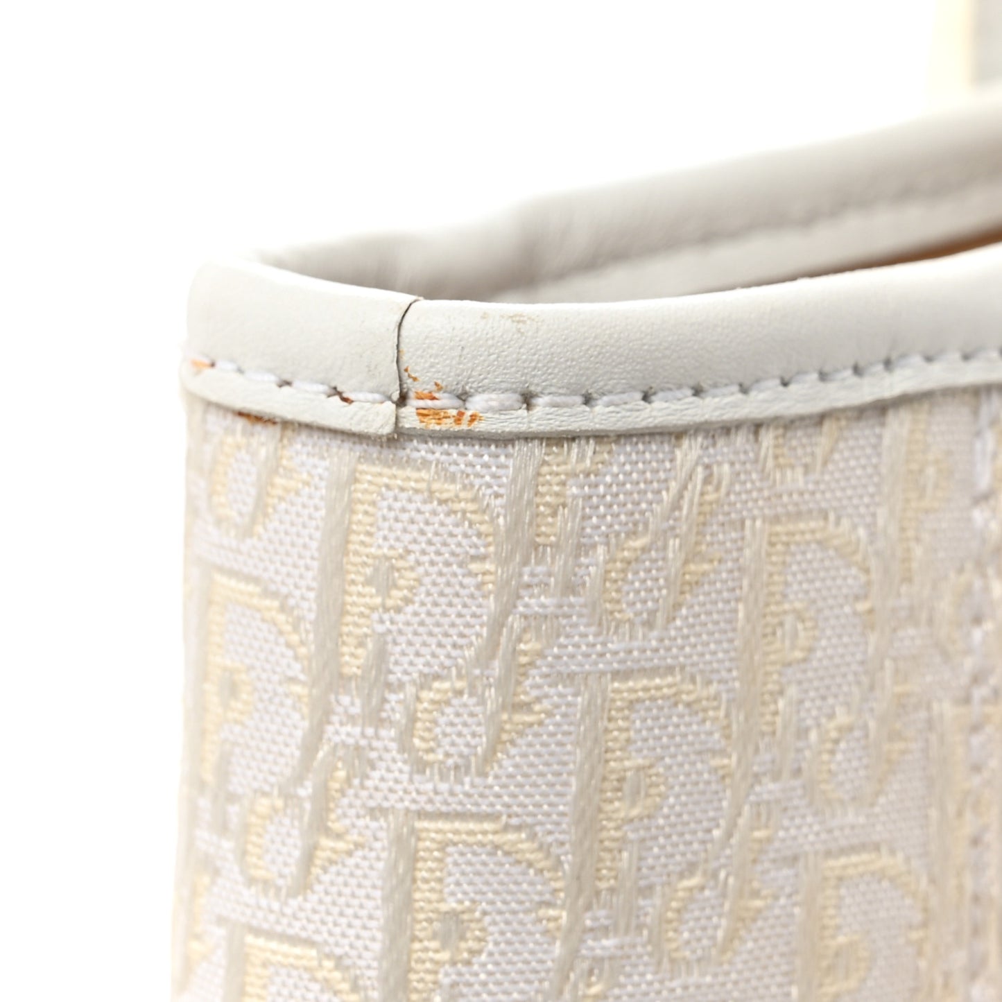 Monogram Tote White