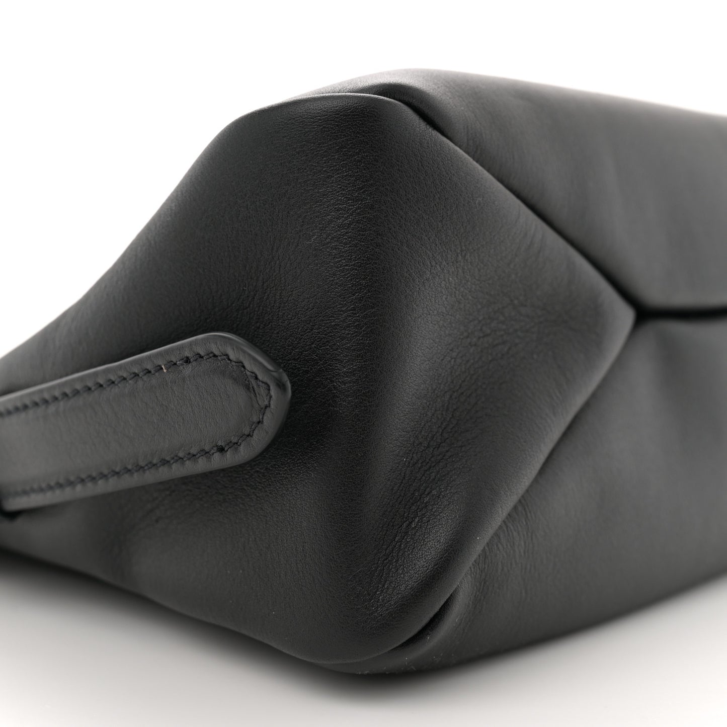 Soft Calfskin Medium Aimee Shoulder Bag Black