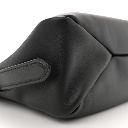 Prada Soft Calfskin Medium Aimee Shoulder Bag Black 9 of 10
