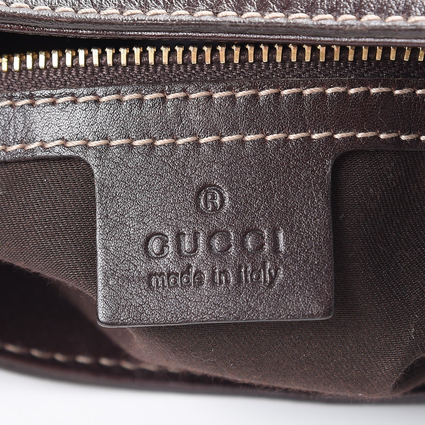 Calfskin Medium Britt Hobo Dark Brown