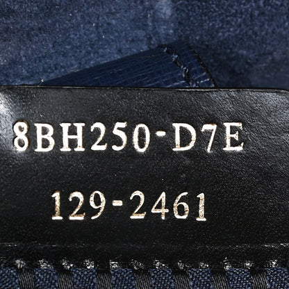 Fendi Vitello Elite Regular 2Jours Tote Blue 7 of 13