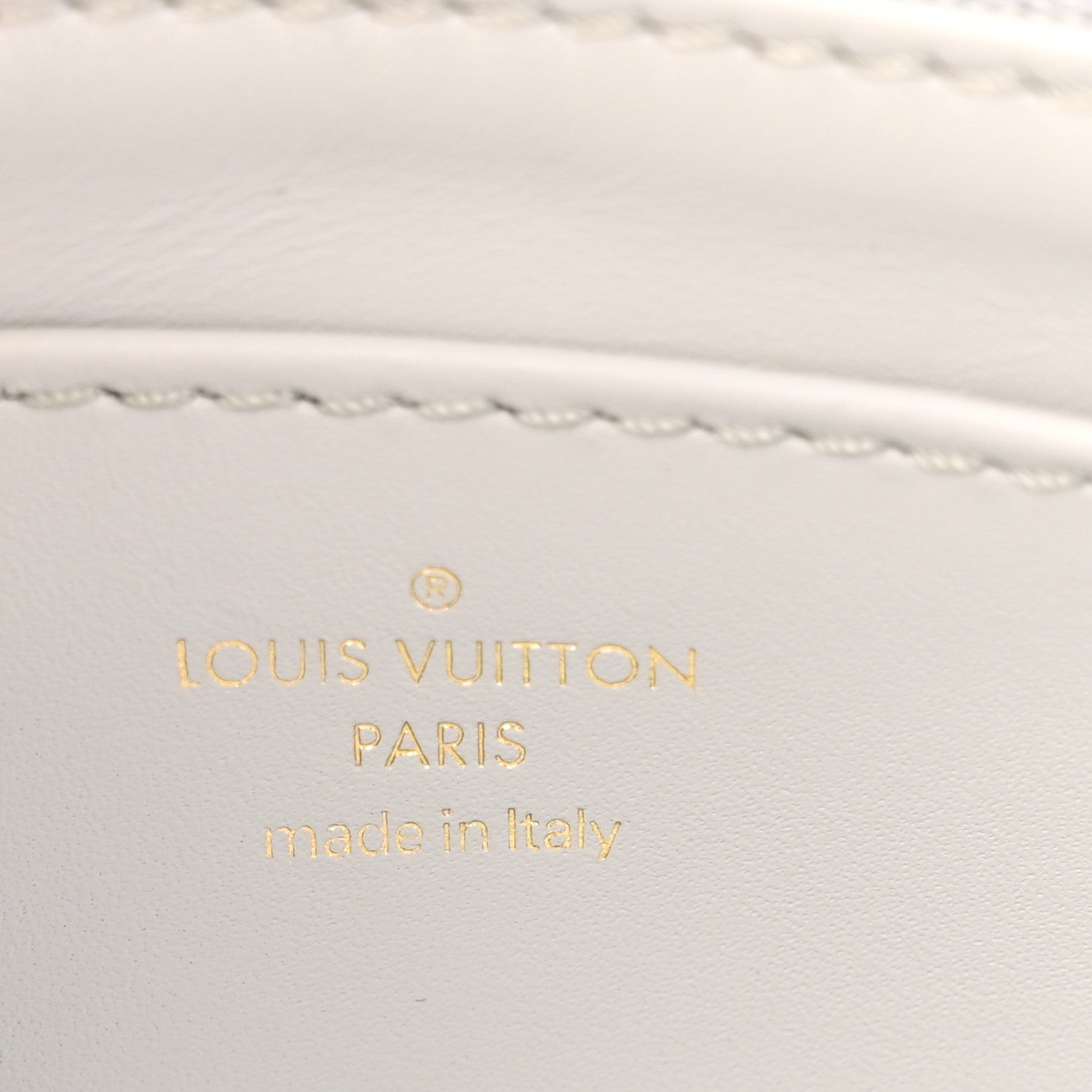 Louis Vuitton Lambskin Malletage GO-14 MM Ecume 7 of 10