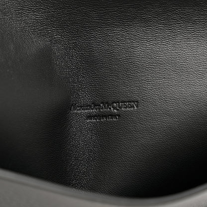 Alexander McQueen Calfskin Skull Envelope Clutch Black 7 of 7