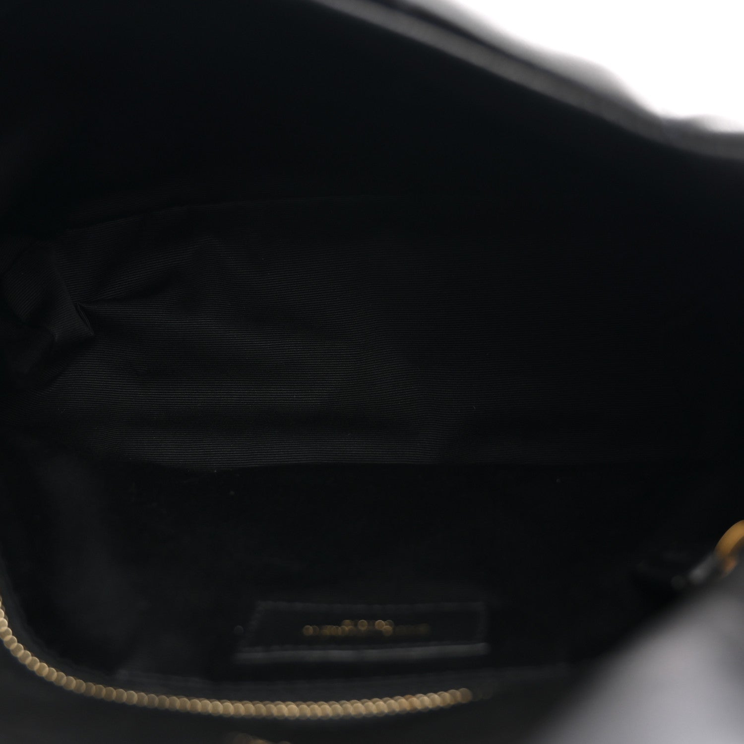 Saint Laurent Lambskin Quilted Small Loulou Puffer Monogram Chain Satchel Black 5 of 10