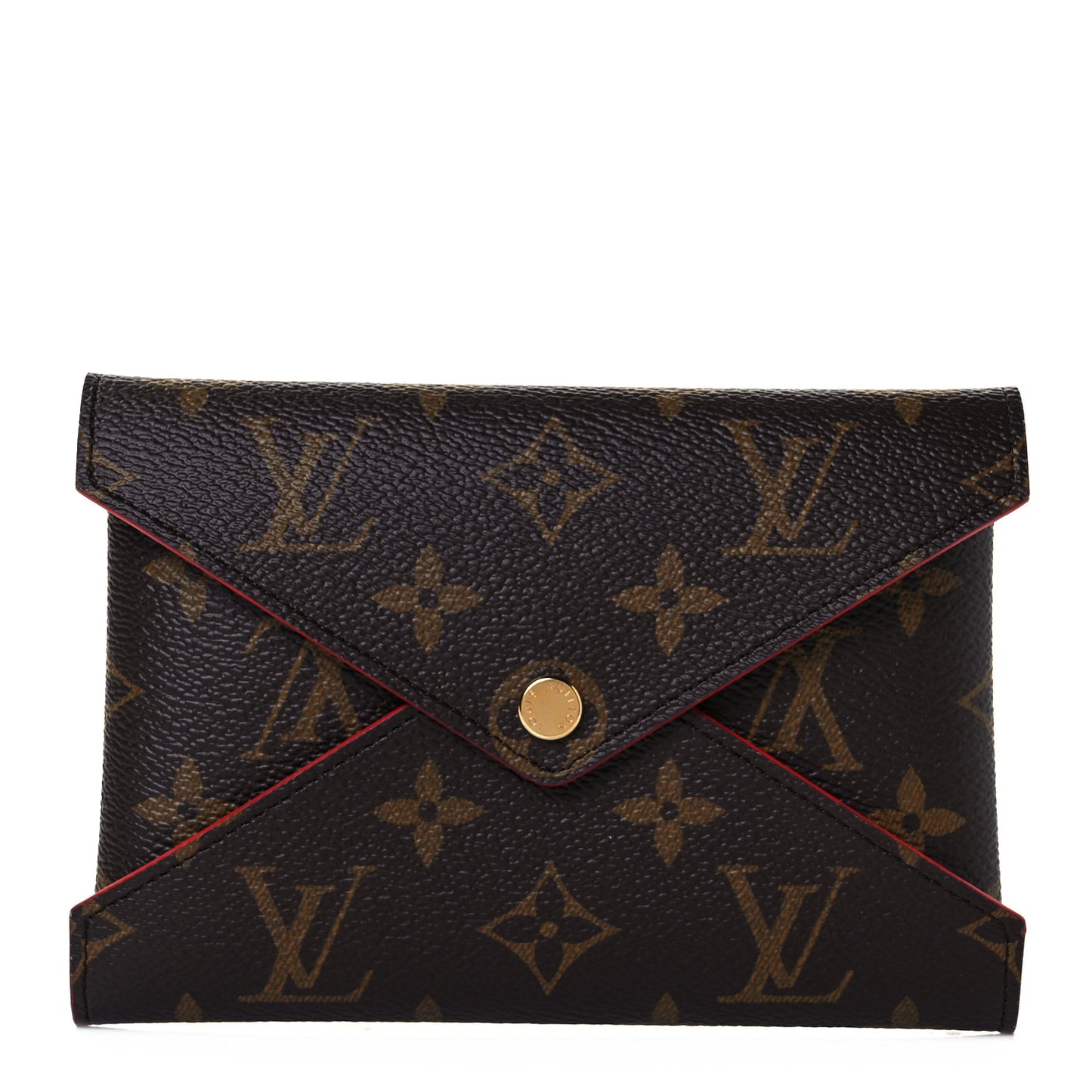 Monogram Medium Kirigami Pochette Insert Coquelicot