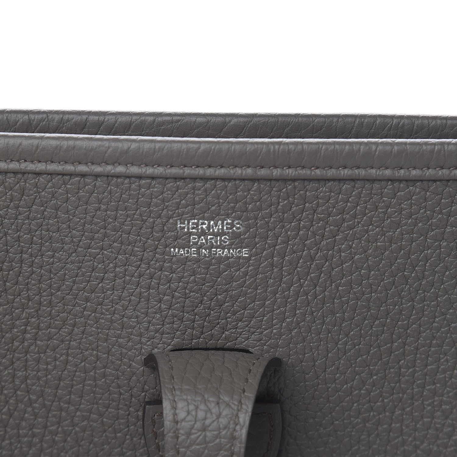 Hermes Taurillon Clemence Evelyne III PM Etain 6 of 12