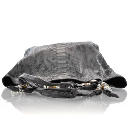 Gucci Python Large Jungle Tote Grey 5 of 9