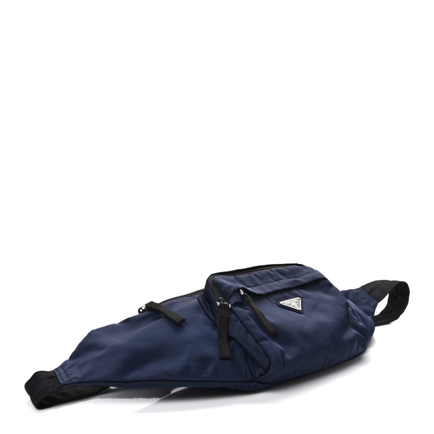 Tessuto Nylon Montagna Belt Bag Blue