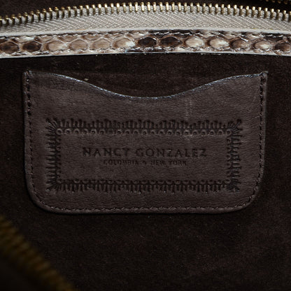 Nancy Gonzalez Python Crocodile Flap Hobo 6 of 7