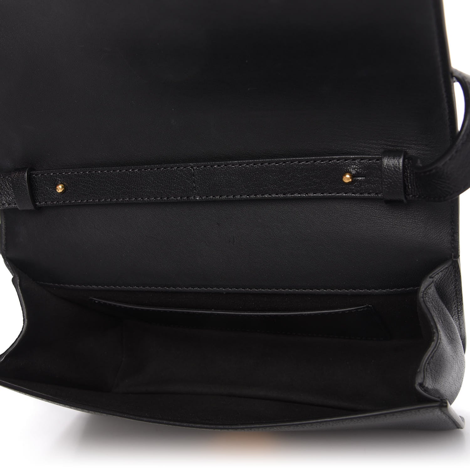 Givenchy Goatskin Infinity Flap Bag Black 5 of 9