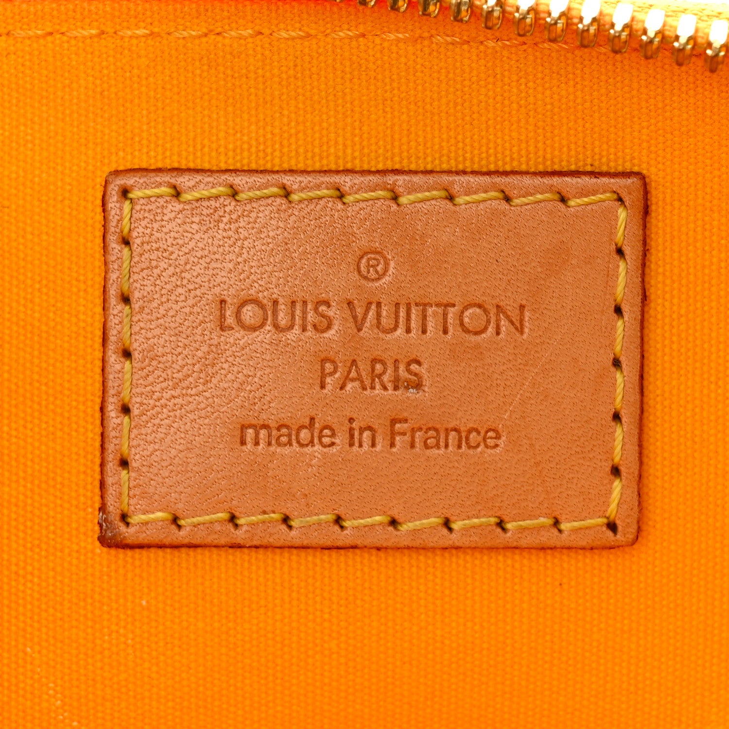 Louis Vuitton Vernis Alma BB Jaune Passion 6 of 15