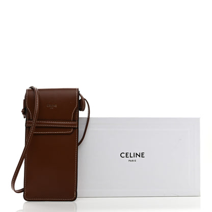 Celine Smooth Calfskin Sunglasses Pouch Tan 8 of 8