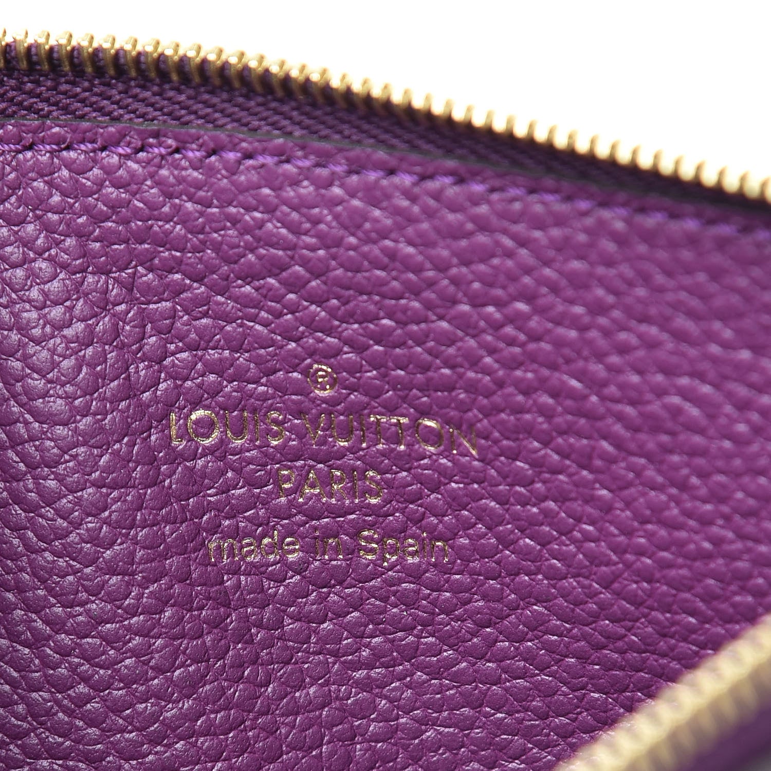 Louis Vuitton Empreinte Curieuse Wallet Zippered Insert Amethyste 6 of 6