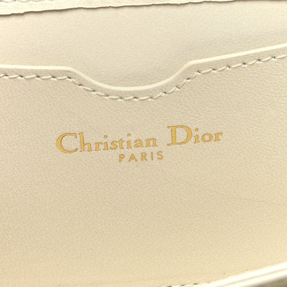Christian Dior Lambskin Embroidered La Roue De La Fortune Tarot Pouch Clutch White 6 of 8