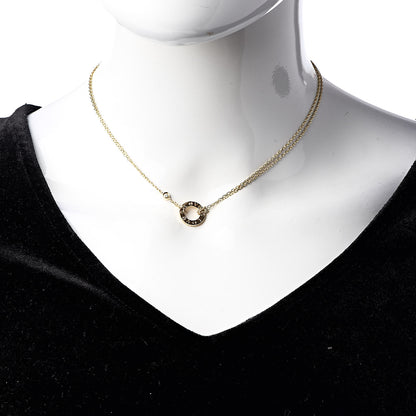 Cartier 18K Yellow Gold 2 Diamond LOVE Necklace 2 of 7