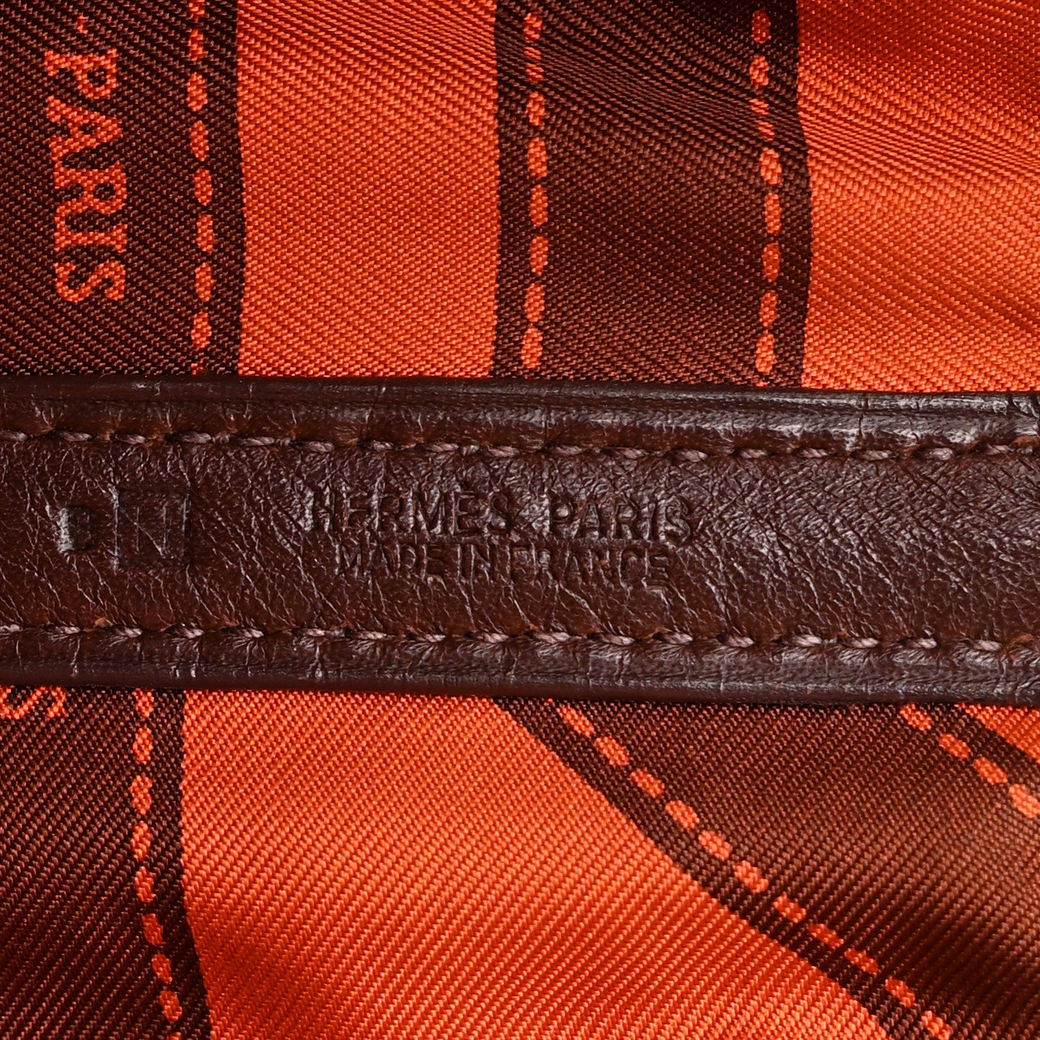 Hermes Swift Bolduc Twilly Garden Party TPM Chocolate 6 of 15