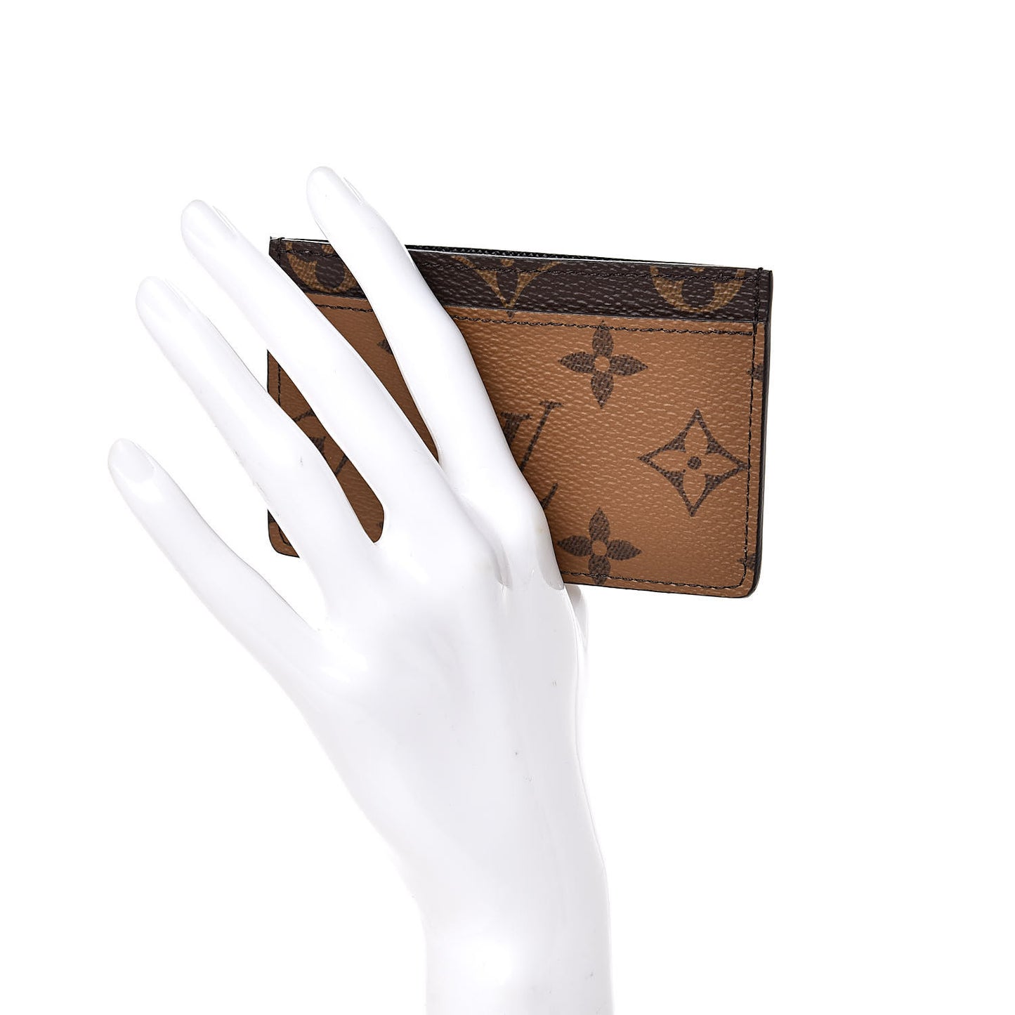 Reverse Monogram Card Holder