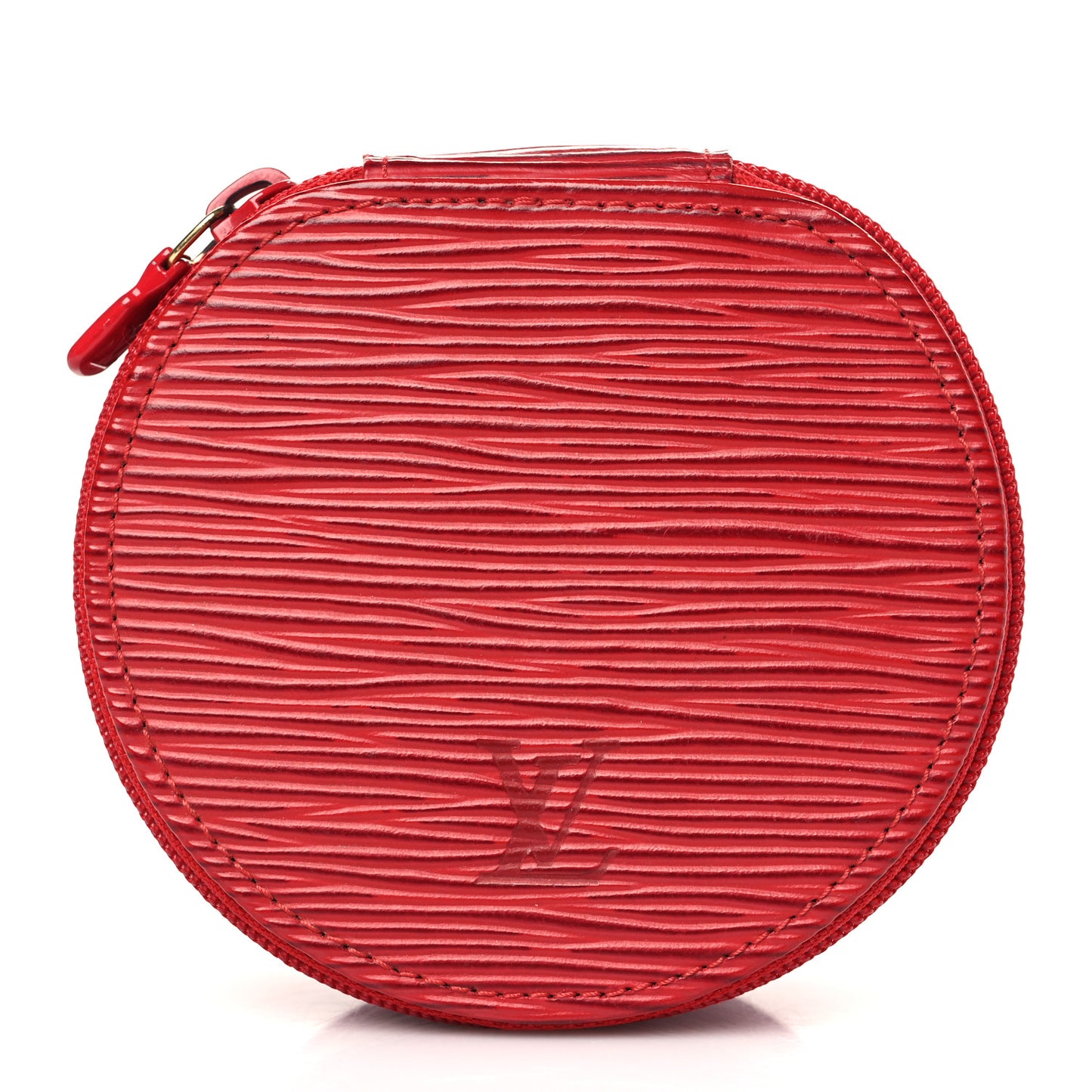 Epi Ecrin Bijoux 10cm Jewelry Box Case Red