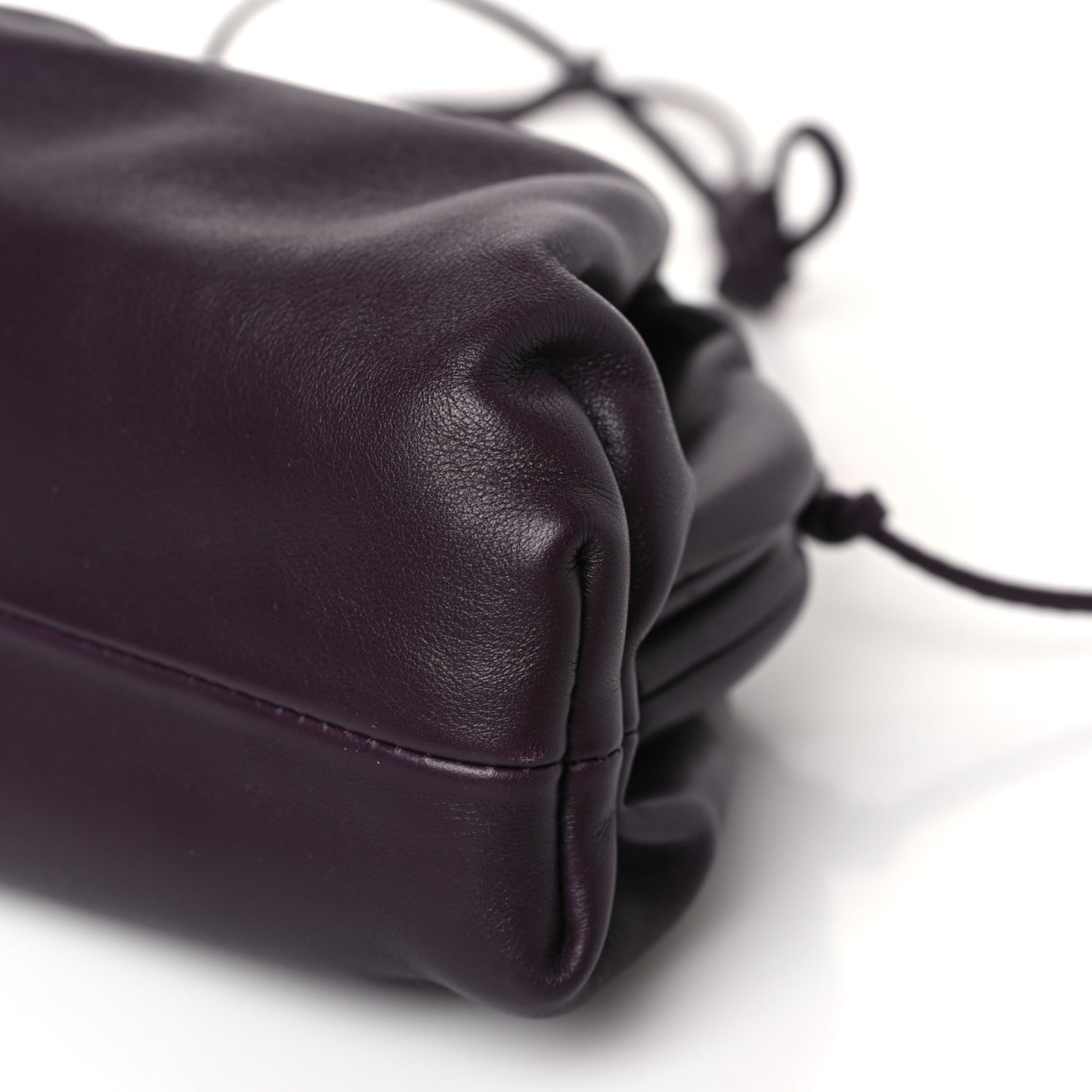 Butter Calfskin The Mini Pouch Grape