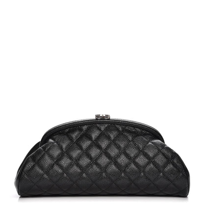 Chanel Caviar Quilted Timeless Clutch Black 1 of 7