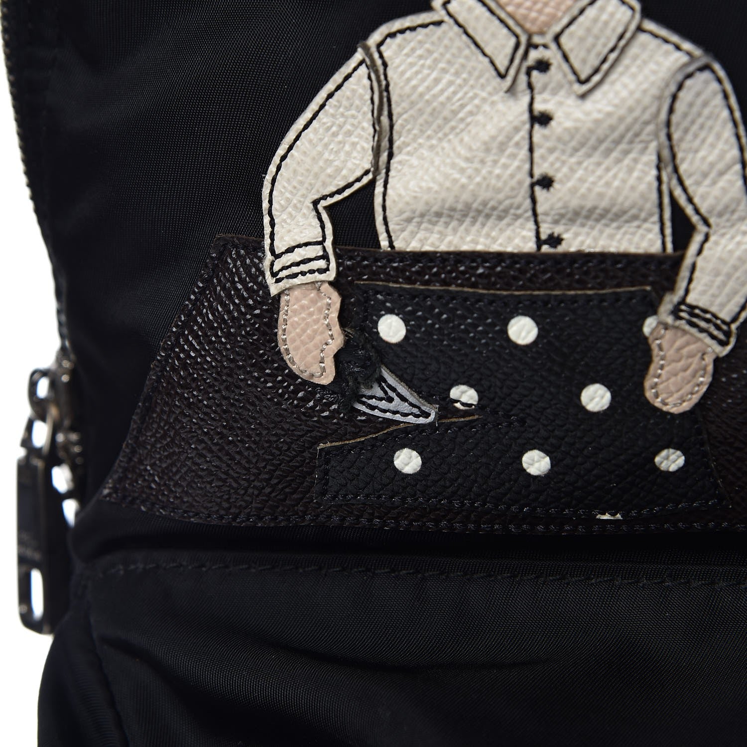 Dolce & Gabbana Nylon Family Patch Backpack Black 11 of 15