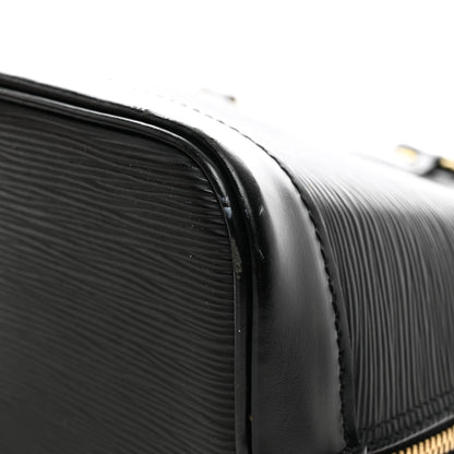 Louis Vuitton Epi Alma PM Black 10 of 11