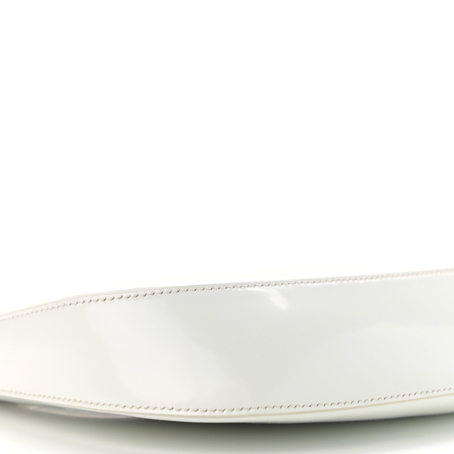 Prada Spazzolato Cleo Shoulder Bag White 9 of 10