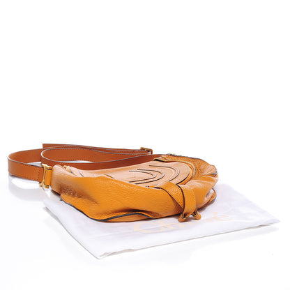Chloe Calfskin Medium Marcie Round Crossbody Bag Yellow 4 of 12
