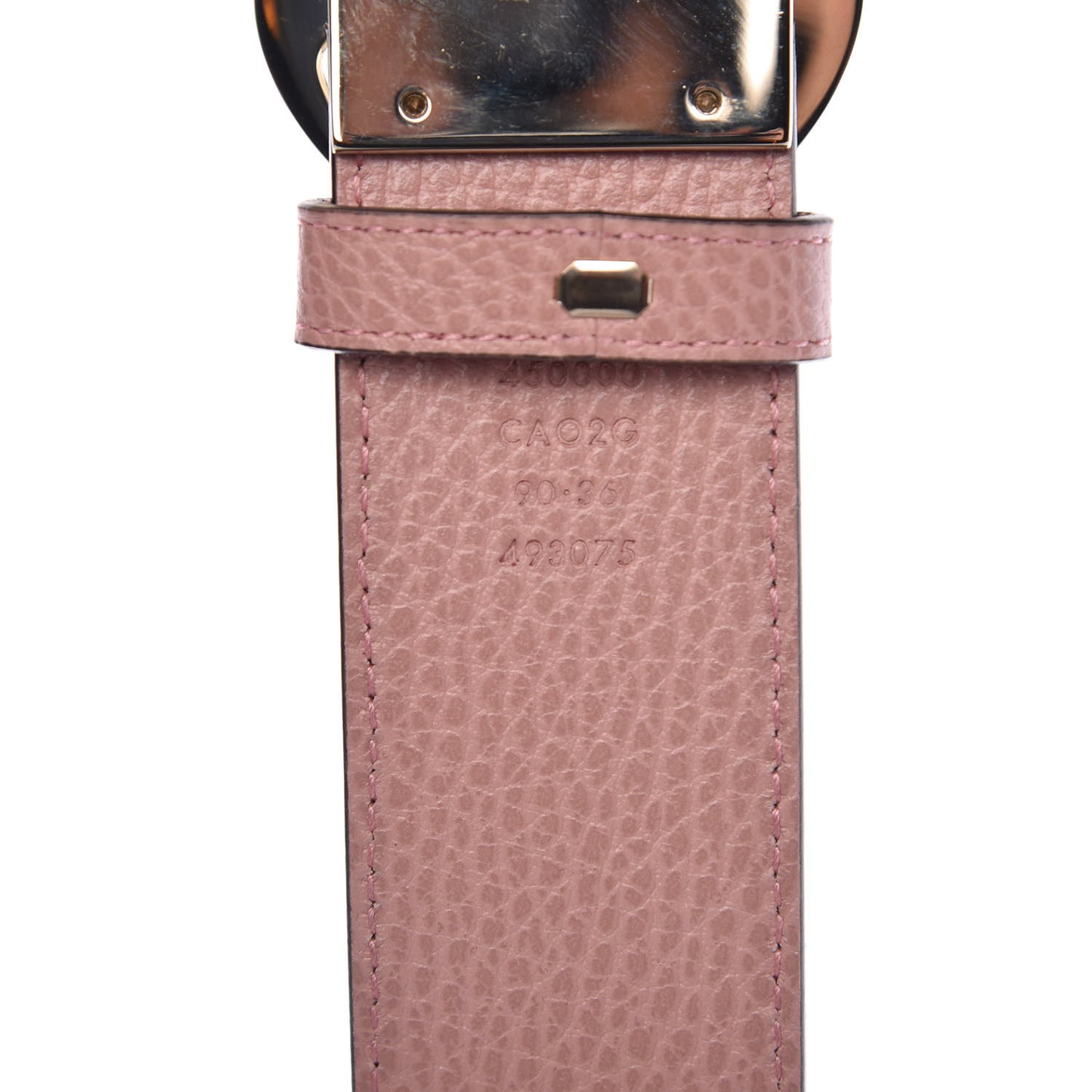 Calfskin 1973 Reversible Belt 90 36 Black Pink
