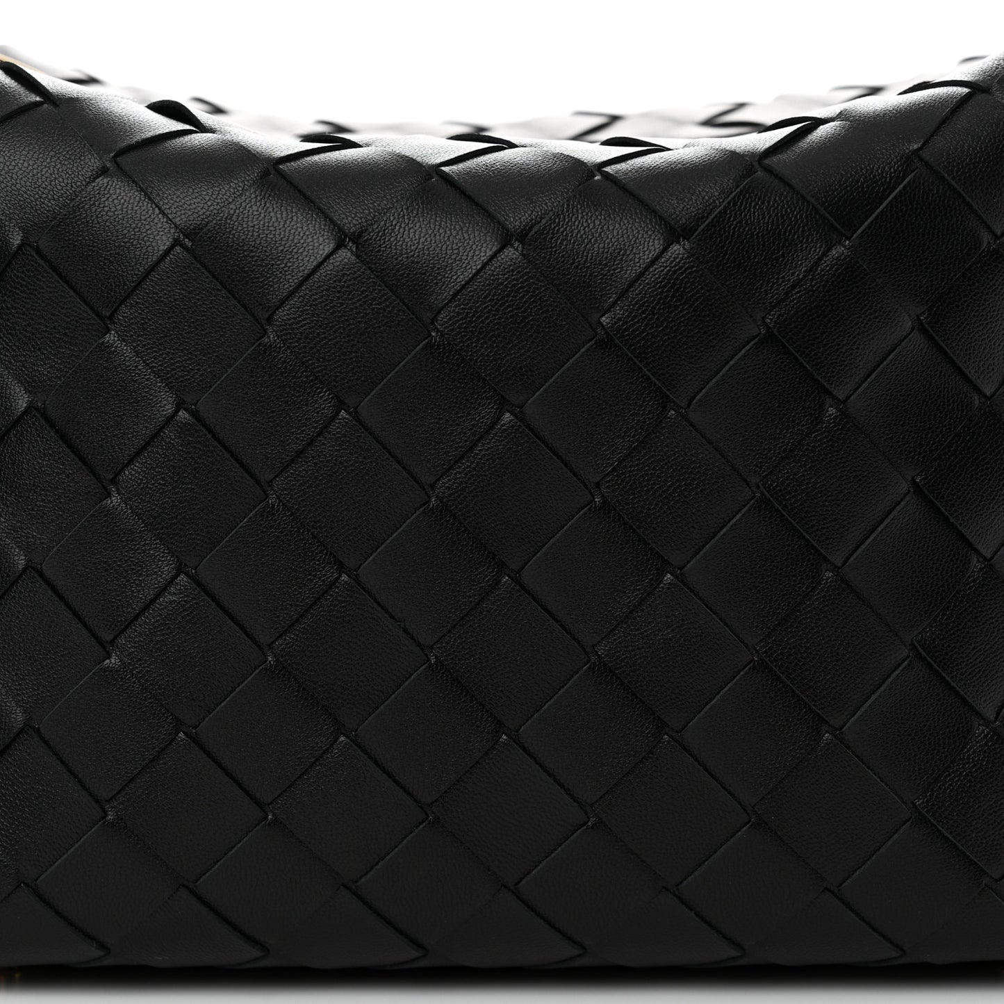 Calfskin Nappa Intrecciato Mini Wallace Black