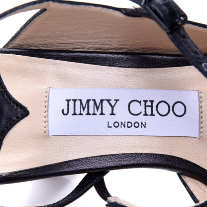 Jimmy Choo Nappa Ray Slingback Pumps 35.5 Black 6 of 10