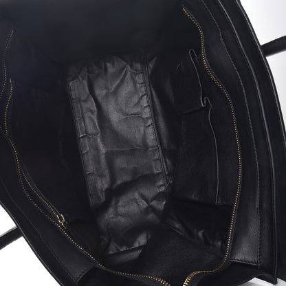 Celine Smooth Calfskin Shoulder Luggage Black 5 of 9