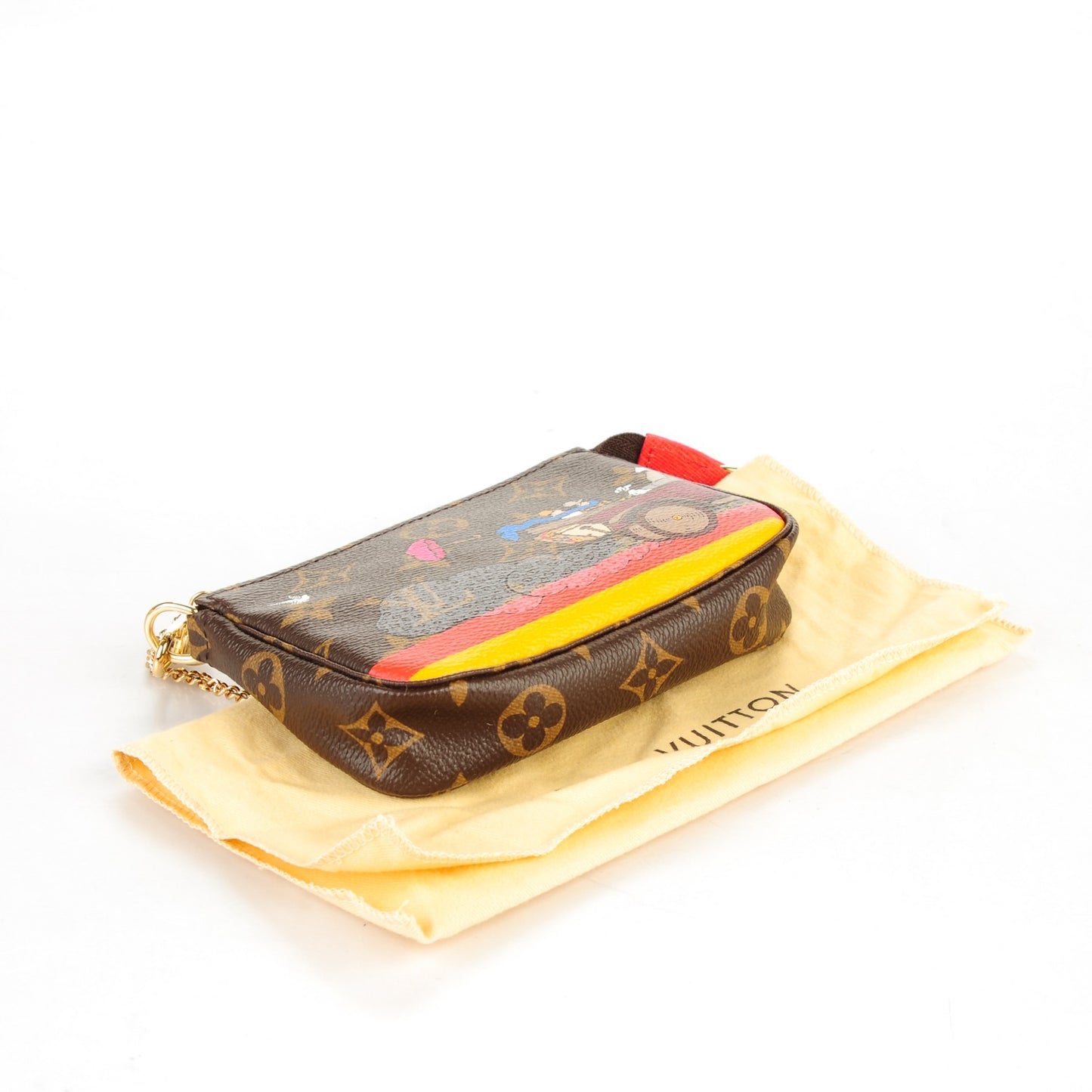 Monogram 2015 Christmas Animation Mini Pochette Accessories