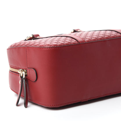 Gucci Soft Microguccissima Medium Crossbody Bag Rosso 6 of 11