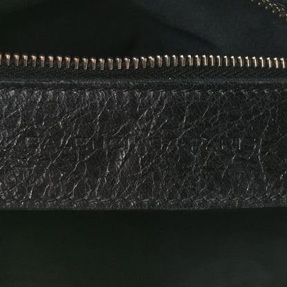 Balenciaga Agneau Laser Cut Cross Classic Gold Hardware Mini City Black 7 of 16