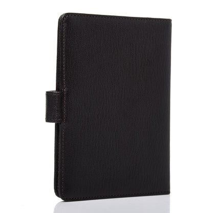 Chanel Goatskin Small Ring Agenda Planner Dark Brown 3 of 16