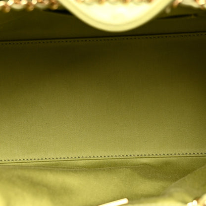 Chanel Caviar Quilted Small Chanel 25 Handbag Green 4 of 9