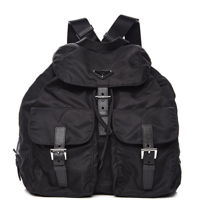 Prada Nylon Vela Medium Backpack Black 1 of 9