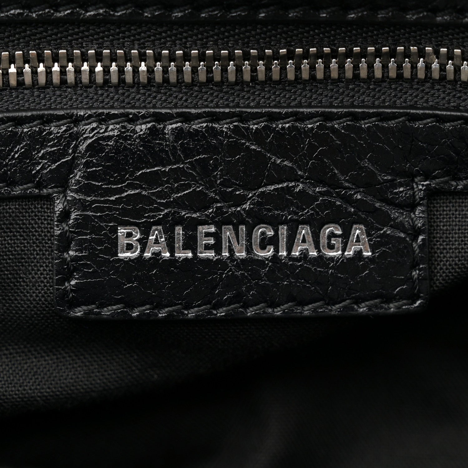 Balenciaga Agneau Arena Neo Cagole City Handbag Black 6 of 10