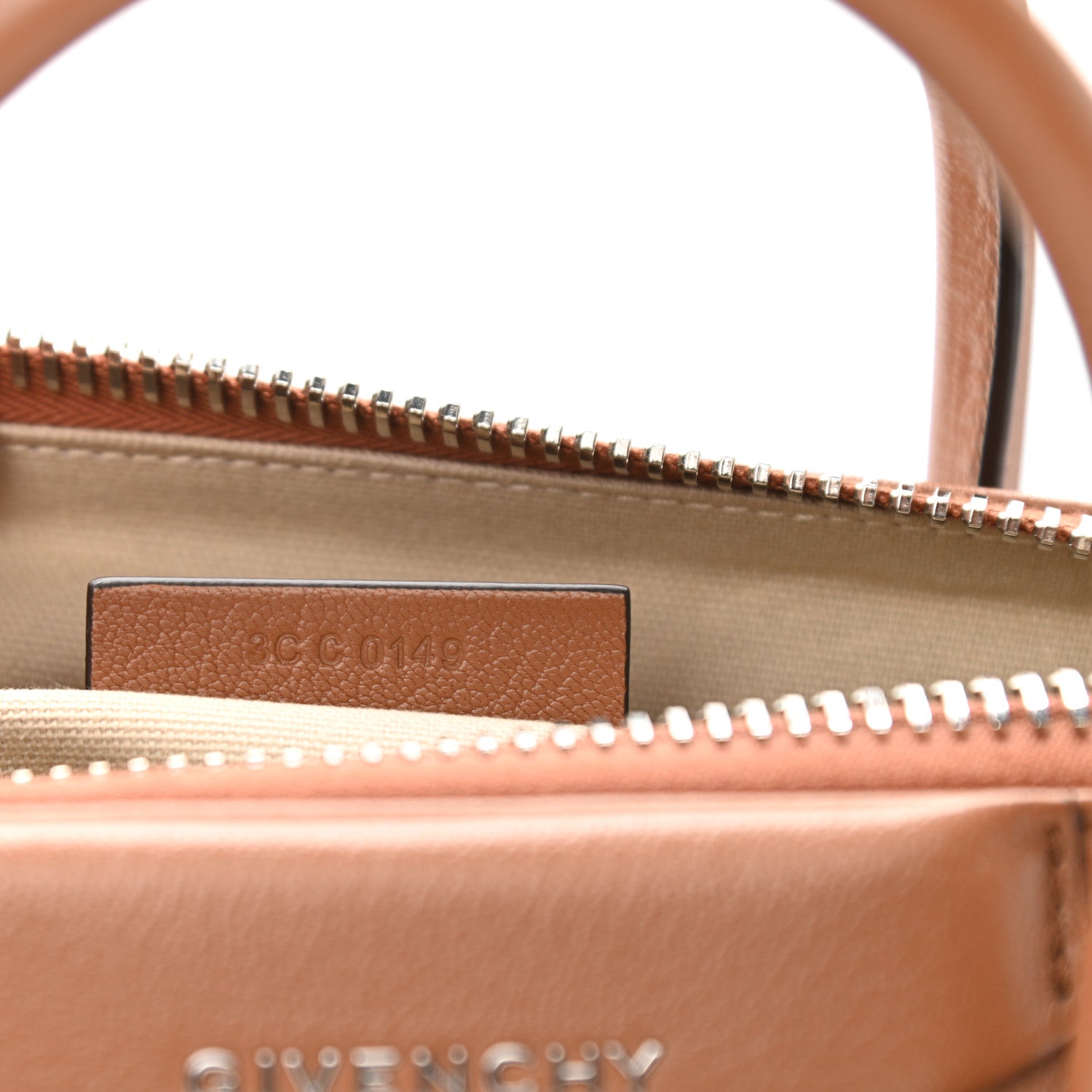 Givenchy Sugar Goatskin Small Antigona Pony Brown 7 of 11
