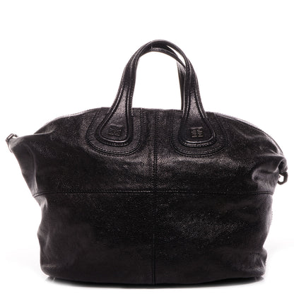 Givenchy Grained Calfskin Large Nightingale Black 1 of 10