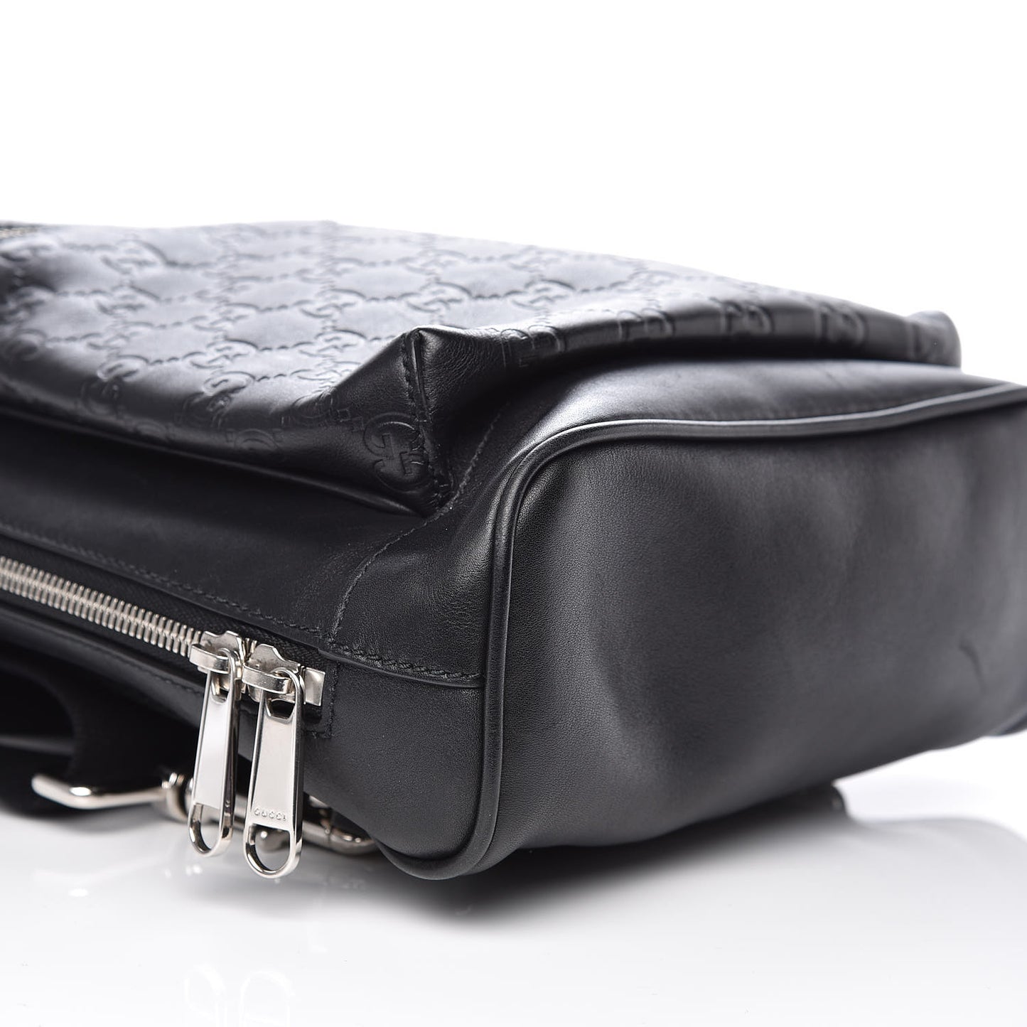 Guccissima Sling Backpack Black