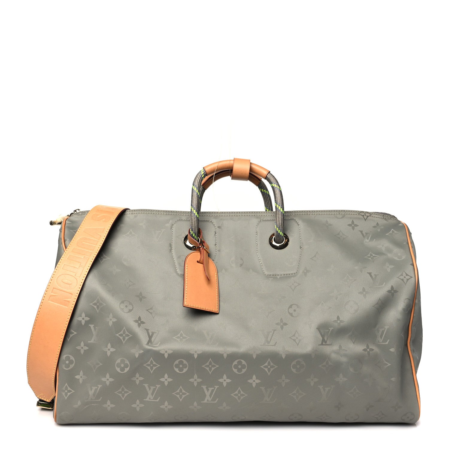 Louis Vuitton Monogram Titanium Keepall Bandouliere 50 1 of 8