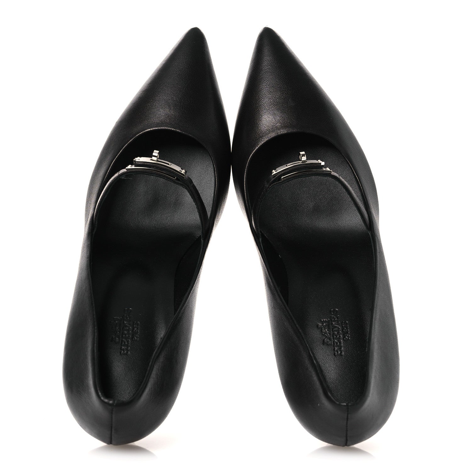 Hermes Nappa Majeste 60 Pumps 37 Black 2 of 12