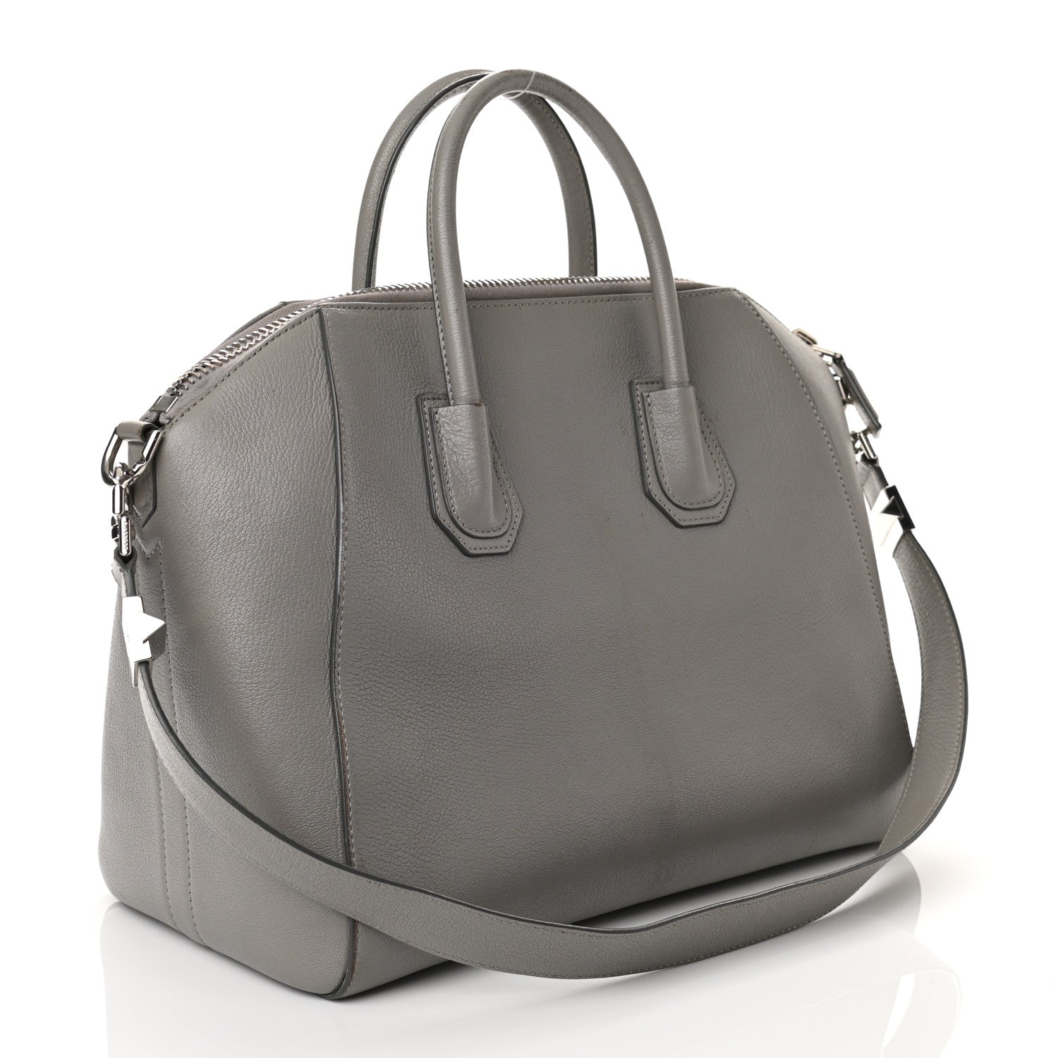 Givenchy Sugar Goatskin Medium Antigona Pearl Grey 3 of 11