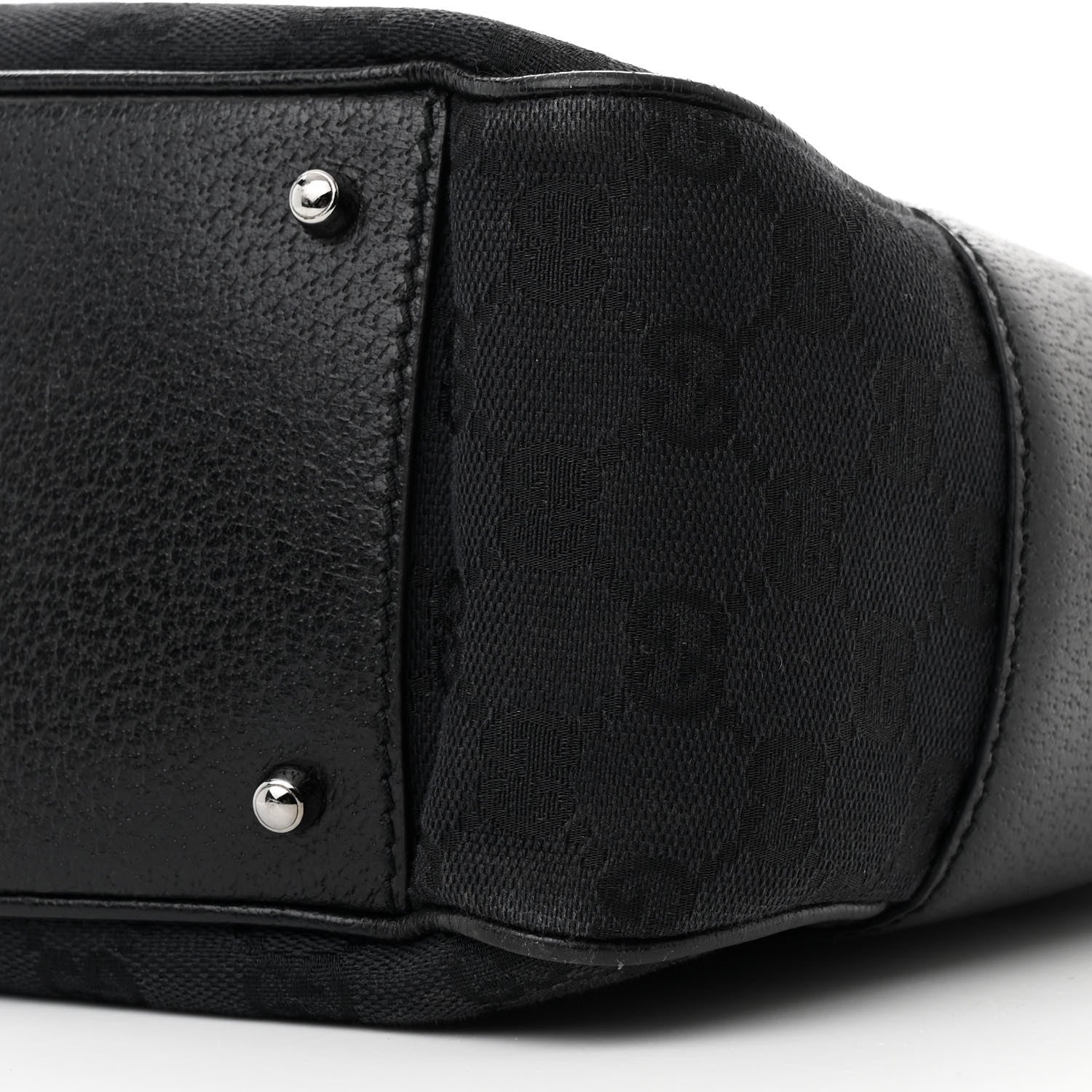 Gucci Monogram Shoulder Bag Black 10 of 10