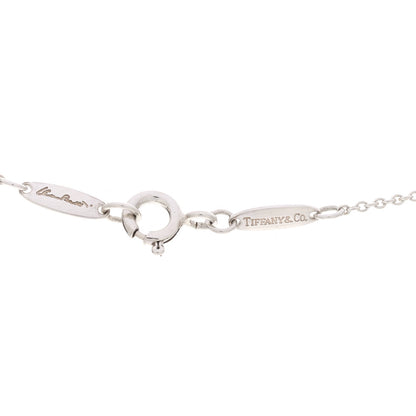Tiffany Sterling Silver Elsa Peretti Infinity Cross Pendant Necklace 4 of 6